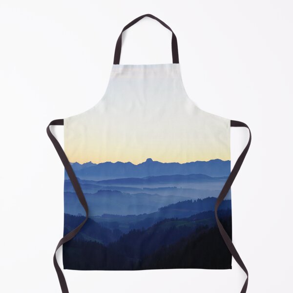 Item preview, magical mountains in blue designed and sold by GYRS.