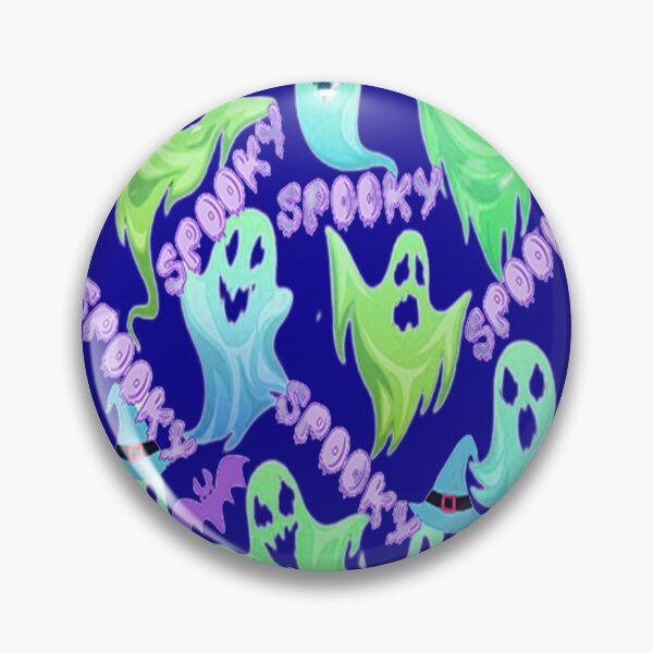 Item preview, Spooky Halloween Ghosts Spooky Halloween kawaii fun design, nr 4, Vintage Halloween, Kawaii Carved Pumpkin Vibes,Witches Brew And All Things Halloween designed and sold by Adri Barnard.