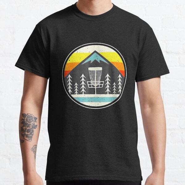 Disc Golf Tshirts for Men Women - Retro Disc Golf Classic T-Shirt