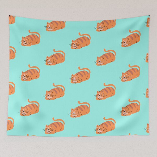Item preview, Orange Blob Cat - Tubby Ginger Tabby designed and sold by JulieSouster.