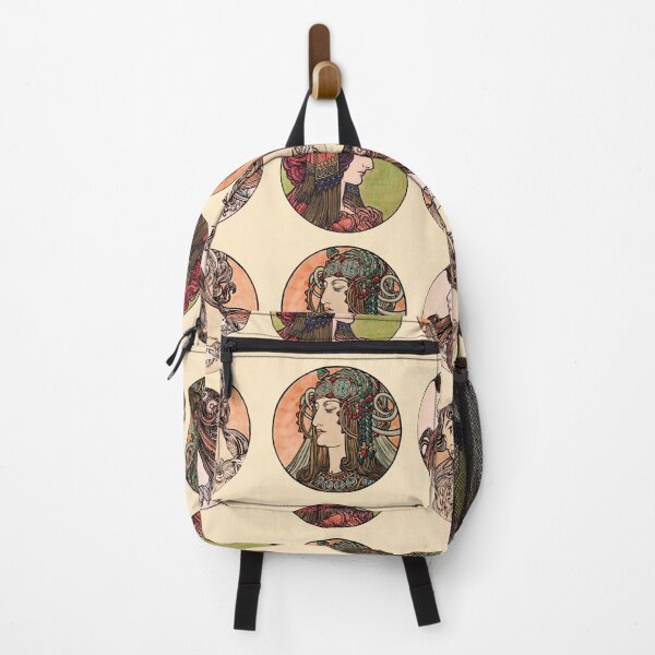 Item preview, Alphonse Mucha Classical Art Women Sticker Pack designed and sold by Meek-Anime.