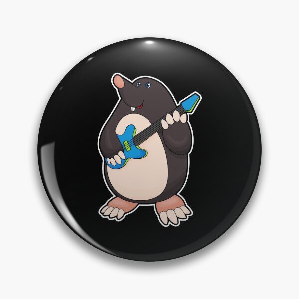 Item preview, Mole at Music with Guitar designed and sold by Snabdesign84.