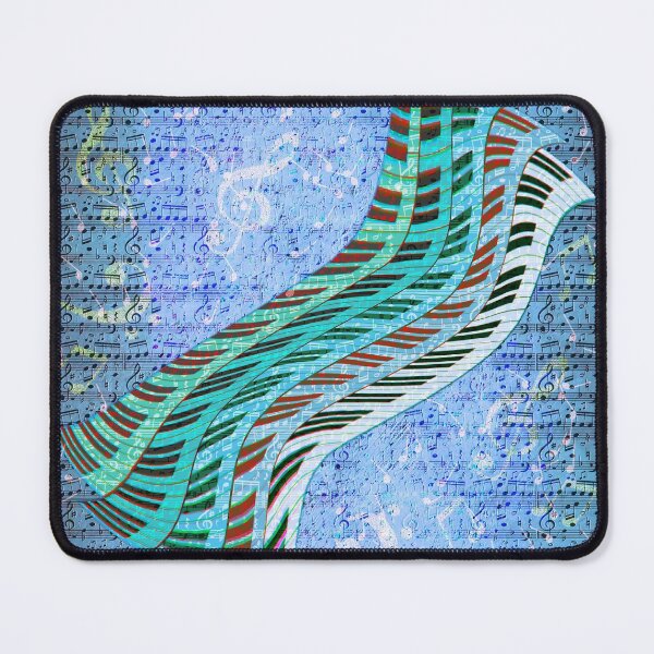 Item preview, Blue and green piano keys designed and sold by Only1helen.