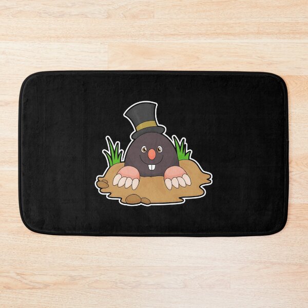 Item preview, Mole with Molehill & Hat designed and sold by Snabdesign84.