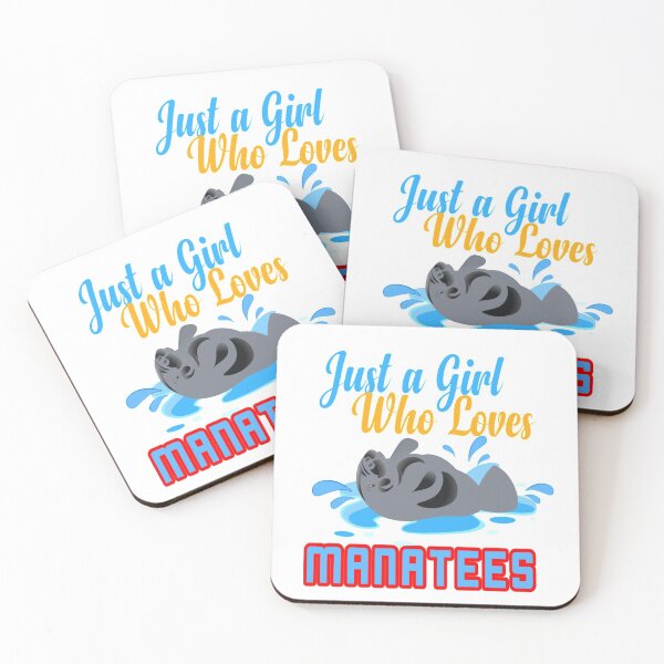 Item preview, Just A Girl Who Loves Manatees designed and sold by Camelstop.