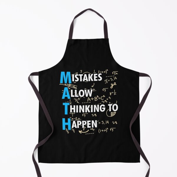 Item preview, Math Mistakes Allow Thinking To Happen Funny Math Gift designed and sold by errettt.