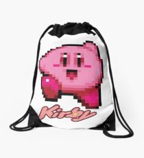 Kirby 16bit Drawstring Bag