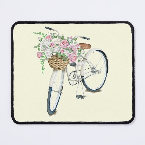 Item preview, flower bicycle designed and sold by SherriMans.