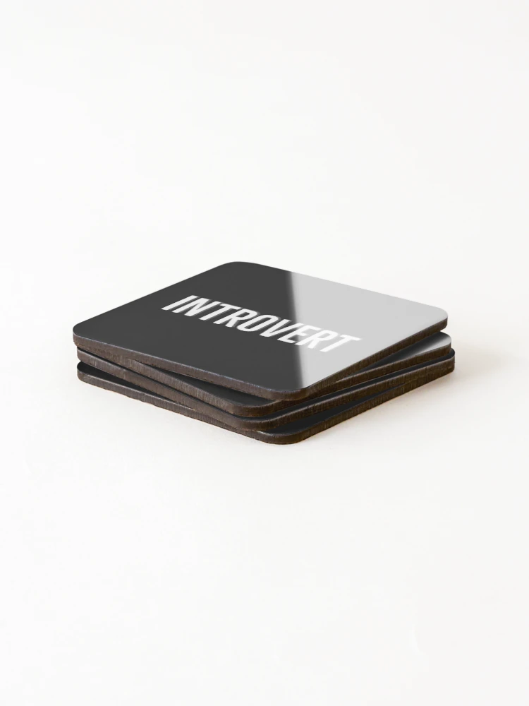 Thumbnail 4 of 5, Coasters (Set of 4), Introvert designed and sold by Rayner21.
