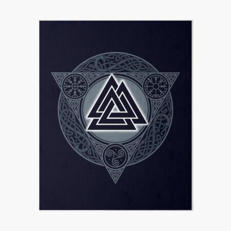 Item preview, VALKNUT. ICE FLAME. designed and sold by RAIDHO.