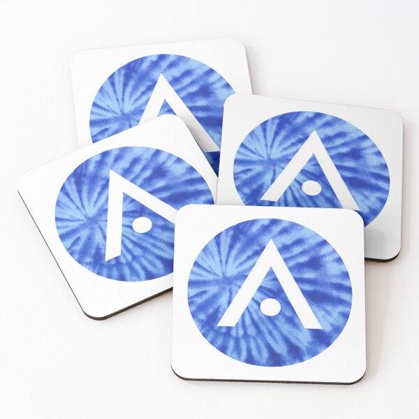 Item preview, Blue Tie Dye Aveda Logo designed and sold by Dalaura.