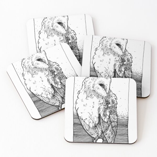 Item preview, barn owl designed and sold by TylerIsDrawing.