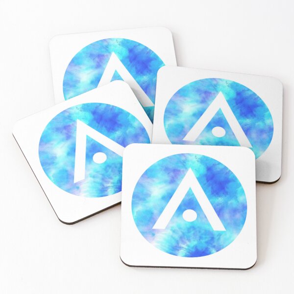 Item preview, Light Blue Tie Dye Aveda Logo designed and sold by Dalaura.