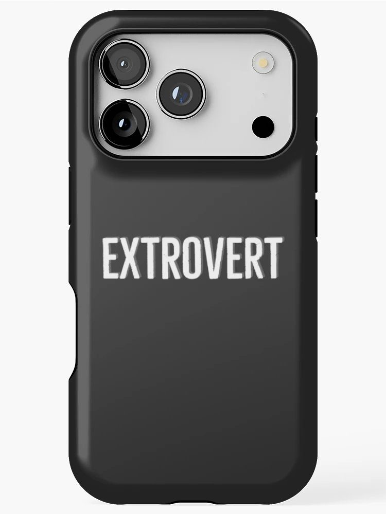 Thumbnail 1 of 4, iPhone Case, Extrovert designed and sold by Rayner21.