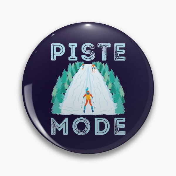 Item preview, Piste Mode Funny Skiing Downhill Skier designed and sold by jaygo.