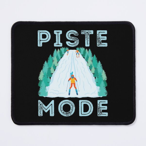 Item preview, Piste Mode Funny Skiing Downhill Skier designed and sold by jaygo.