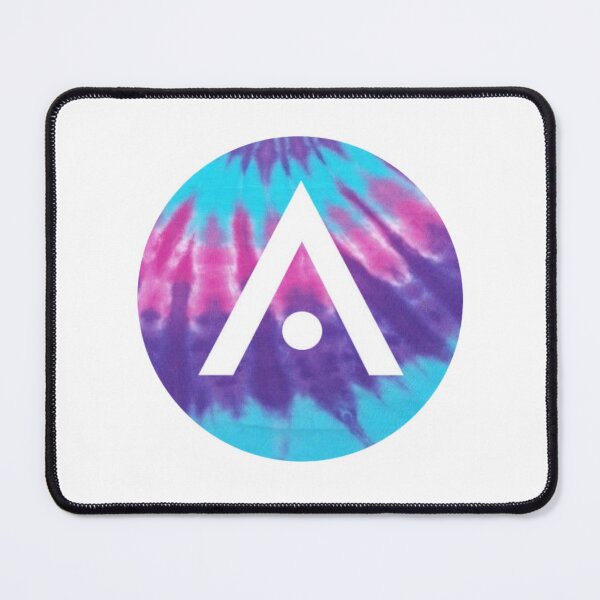 Item preview, Blue Pink and Purple Tie Dye Aveda Logo designed and sold by Dalaura.