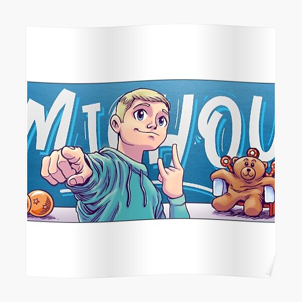 Michou Logo Youtube Poster