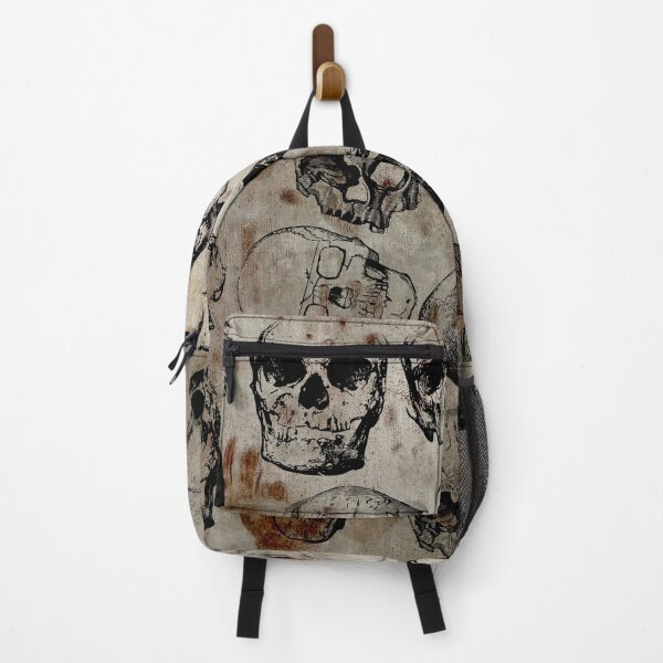 Item preview, Distressed Halloween Vintage Skulls Pattern designed and sold by idovedesign.