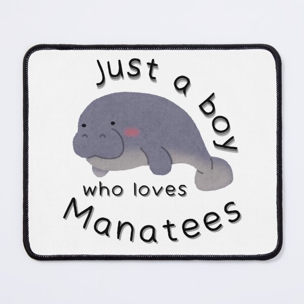 Item preview, Just a boy who loves Manatees. Save the Manatees designed and sold by monodesigns.