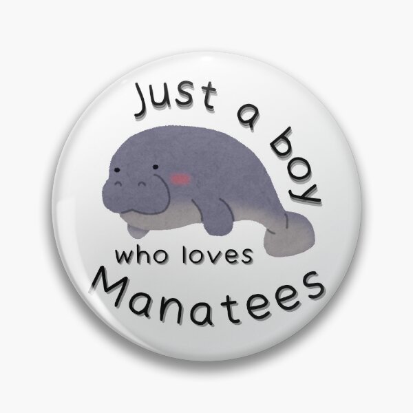 Item preview, Just a boy who loves Manatees. Save the Manatees designed and sold by monodesigns.