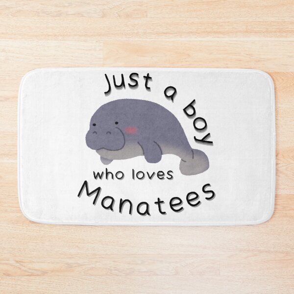 Item preview, Just a boy who loves Manatees. Save the Manatees designed and sold by monodesigns.