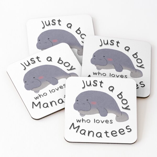 Item preview, Just a boy who loves Manatees. Save the Manatees designed and sold by monodesigns.