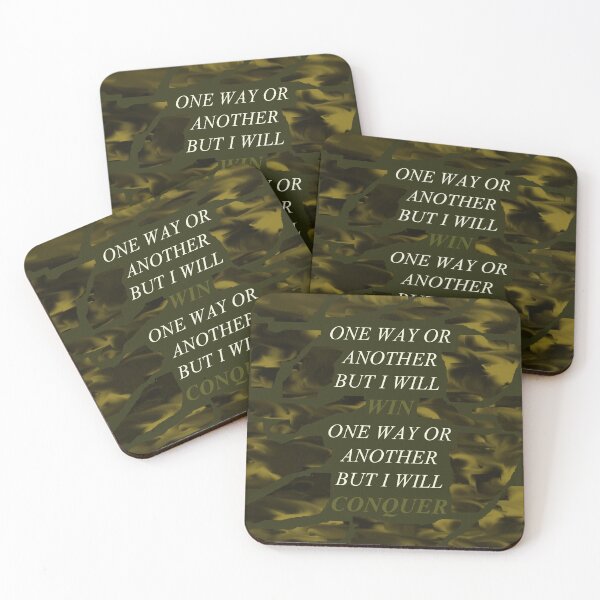 Item preview, One Way Or Another But I Will Win D84 designed and sold by SelfUpgrade.