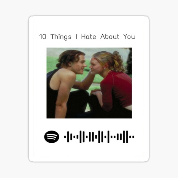 Item preview, 10 Things I Hate About You (1999) Movie designed and sold by LovedPosters.