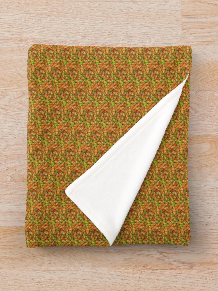 Thumbnail 3 of 6, Throw Blanket, Triangular designed and sold by Kawaii85.