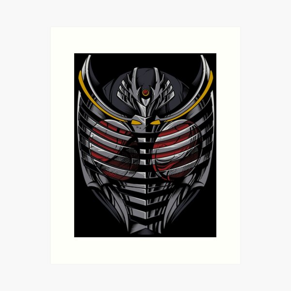 Kamen Rider Ryuki Art Print