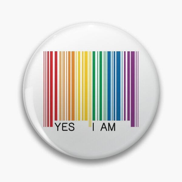 Item preview, LGBTQ Pride Barcode Graphic designed and sold by iscaStudioArt.