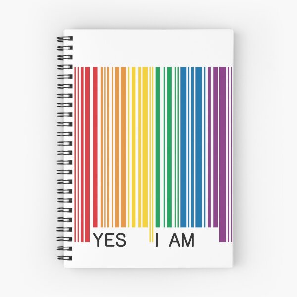 Item preview, LGBTQ Pride Barcode Graphic designed and sold by iscaStudioArt.