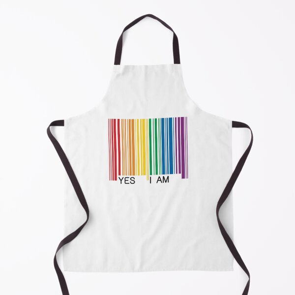 Item preview, LGBTQ Pride Barcode Graphic designed and sold by iscaStudioArt.