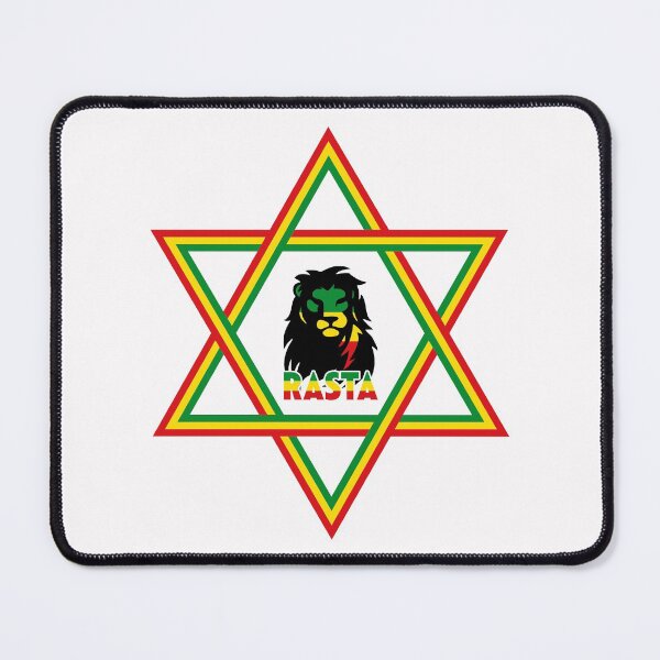 Item preview, Rasta Lion Of Judah Star Of David designed and sold by designandclouds.