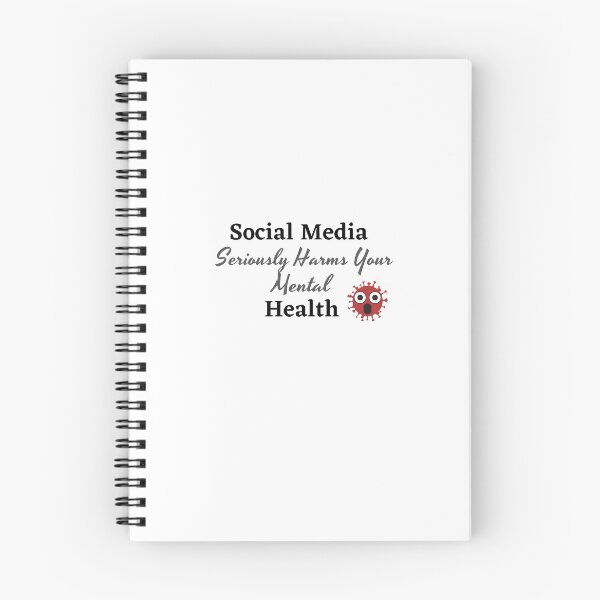 Item preview, Social Media Seriously Harms Your Mental Health designed and sold by MashionDesign.