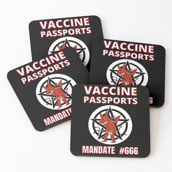 Item preview, Vaccine Passports Mandate #666 No Vaccine Passports designed and sold by RGRamsey.