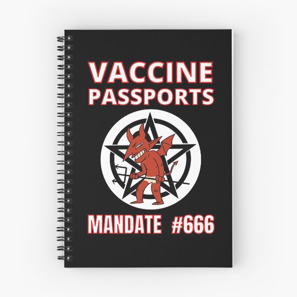 Item preview, Vaccine Passports Mandate #666 No Vaccine Passports designed and sold by RGRamsey.