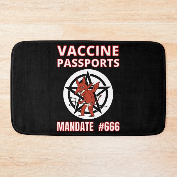 Item preview, Vaccine Passports Mandate #666 No Vaccine Passports designed and sold by RGRamsey.