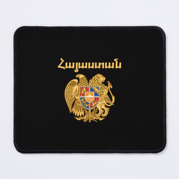 Item preview, Hayastan Armenia Coat Of Arms Shirt Armenian Emblem Souvenir Pullover Hoodie designed and sold by teatordena.