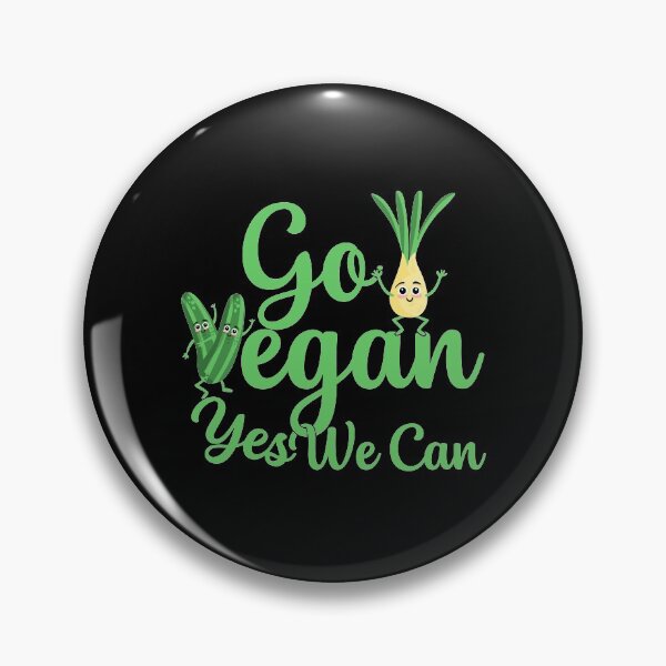 Item preview, Go Vegan Yes We Can designed and sold by plussorn.