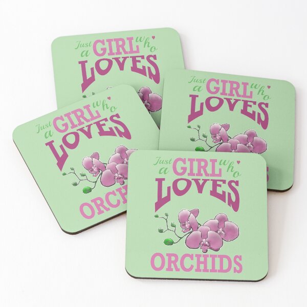 Item preview, Just a girl who loves orchids designed and sold by weilertsen.
