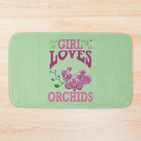 Item preview, Just a girl who loves orchids designed and sold by weilertsen.