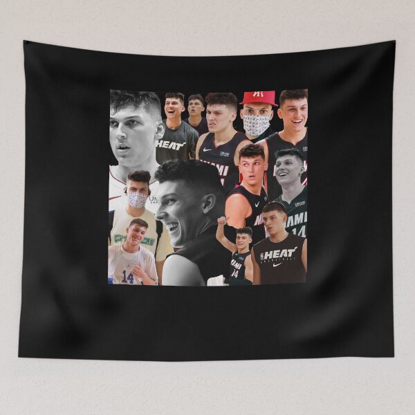 Item preview, Who Loves Basket Tyler Herro Collage Sports designed and sold by Brande Tommye.