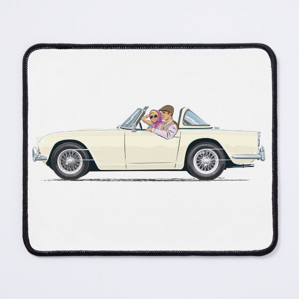 Item preview, Ivory coloured TR4 with optional 'Surrey Top' & wire wheels designed and sold by Bigs66.