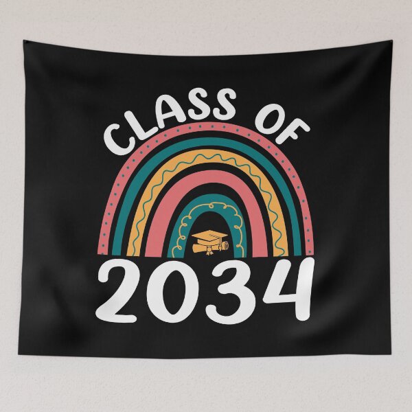 Item preview, Class Of 2034 Grow With Me Kindergarten Graduate designed and sold by creativebrother.