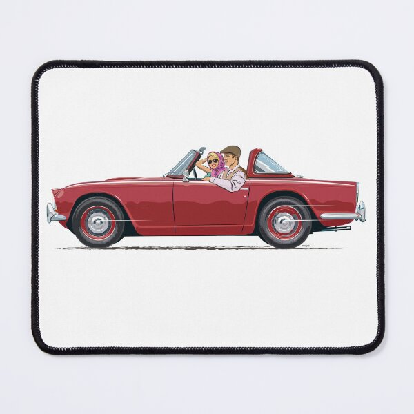 Item preview, Damson coloured TR4 with optional 'Surrey Top' designed and sold by Bigs66.