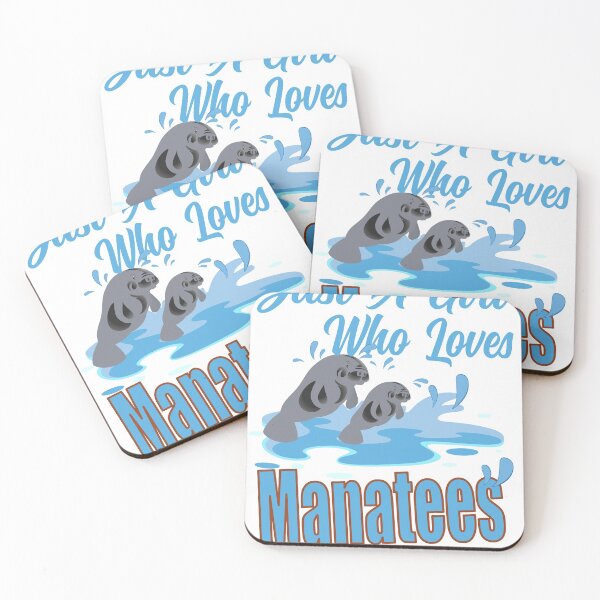 Item preview, Just a Girl Who Loves Manatees designed and sold by Camelstop.