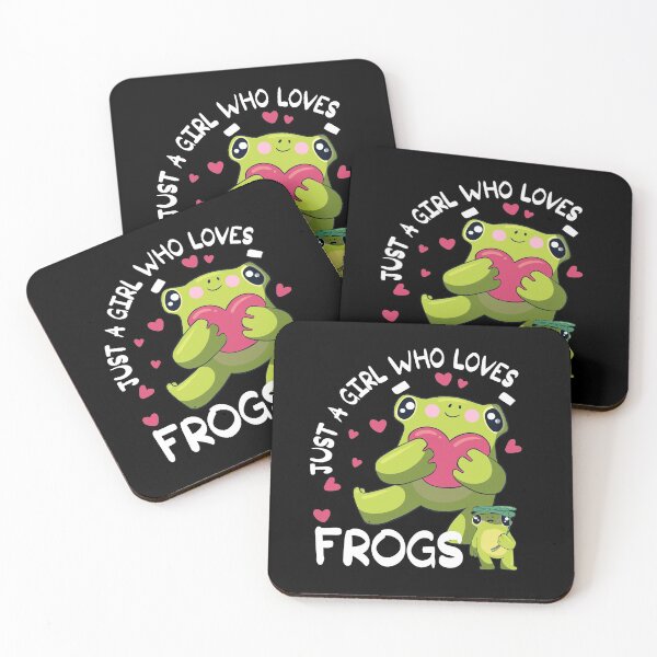 Item preview, Just a girl who loves frogs designed and sold by plussorn.