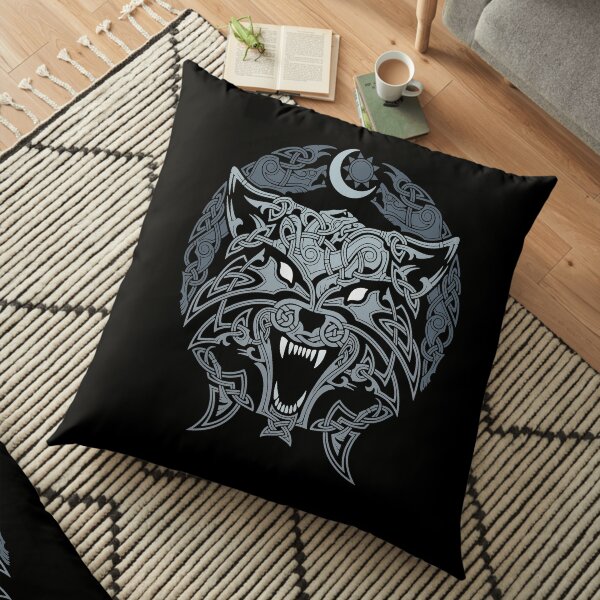 wolves wolf painting Cushion Cover 45cm woodland forest howling moon wolves wolf painting Cushion Cover 45cm woodland forest howling moon